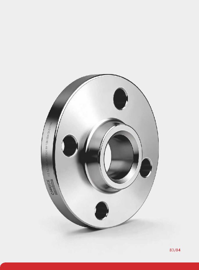 JIS Weld Neck Slip-On Flange (SOH) product visual